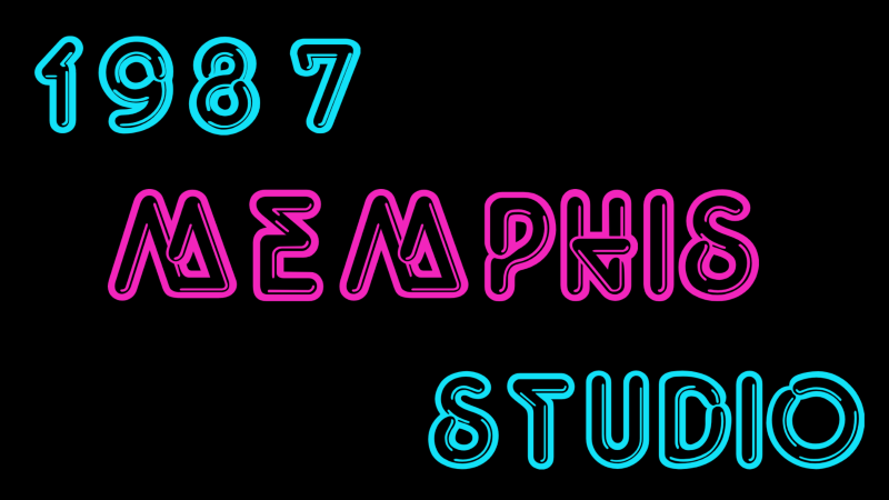 Memphis 1987 Studio